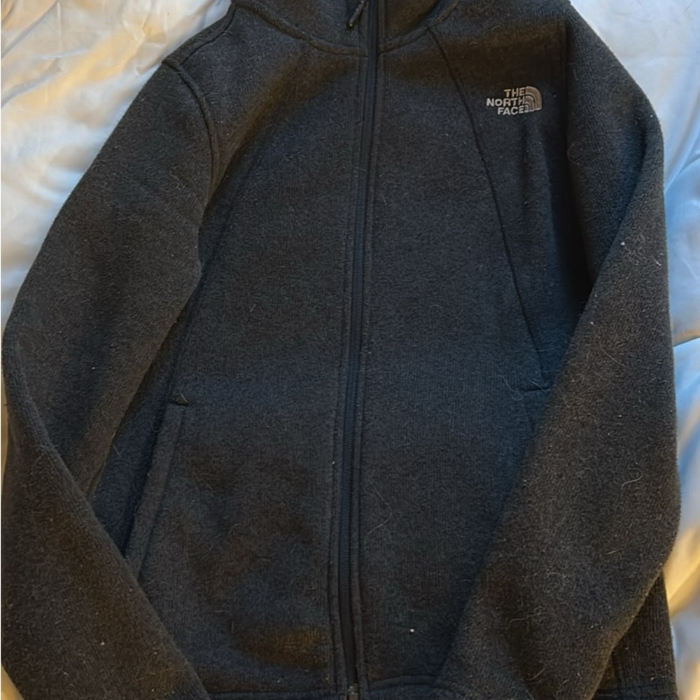 The North Face Charcoal Zip-Up Jacket